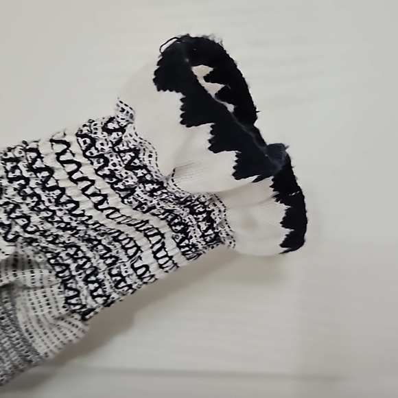 Tory Burch Blue Slubbed Linen Blend Kristen Top Size 0 - Picture 8 of 10